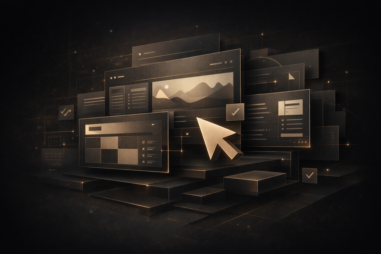 Website design and development service visual